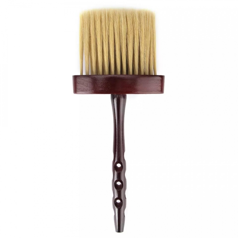 Pamatuf Frizerie cu Maner Lung din Lemn Brown - 1