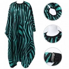 Pelerina pentru Tuns, Manta Frizerie Green Zebra 18 - 1