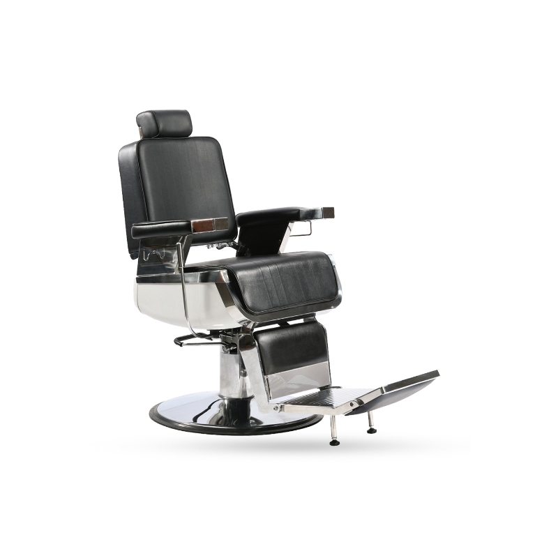 Scaun Frizerie MIRPLAY - Bart - Negru - 1