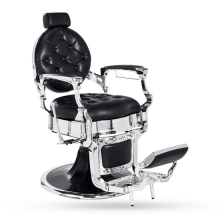 Scaun Frizerie MIRPLAY - Kirk - Negru - 1