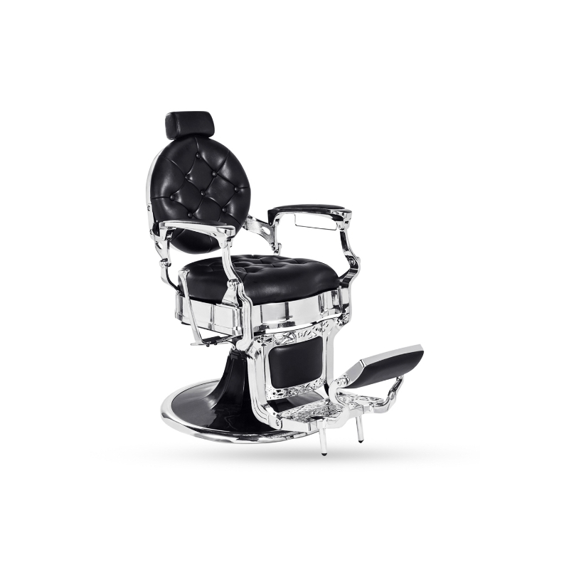 Scaun Frizerie MIRPLAY - Kirk - Negru - 1