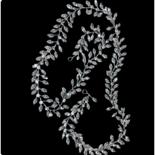 Accesoriu Par Mireasa, Flexibil, Flowers & Diamonds - 1