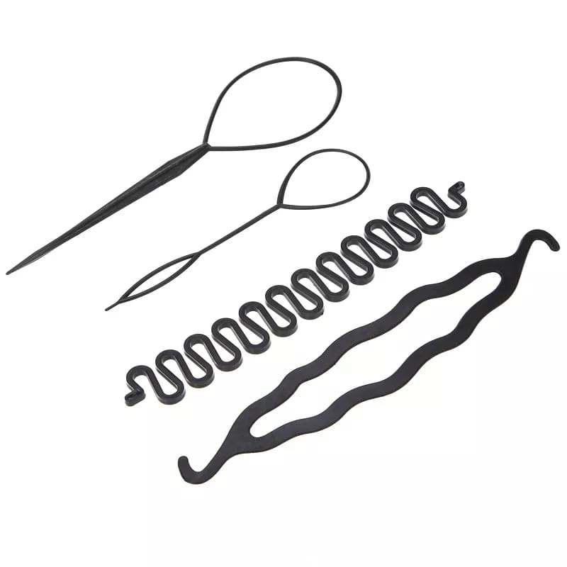 Set Accesorii pentru Impletit Parul - 1