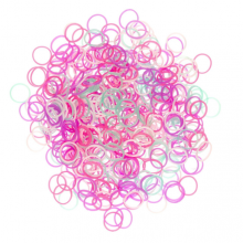 Elastice de Par Set 500 buc - Colorate - 1