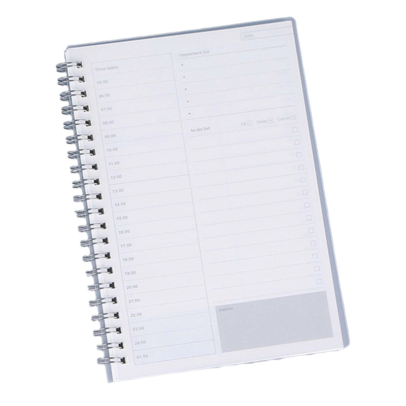 Agenda pentru Programari, Coperta Transparenta si Impermeabila - 1
