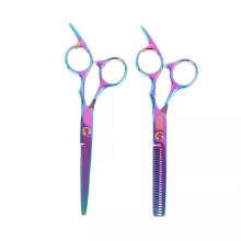 Foarfeca de Tuns + Foarfeca de Filat 6.0 inch,Degrade - One Group - 1