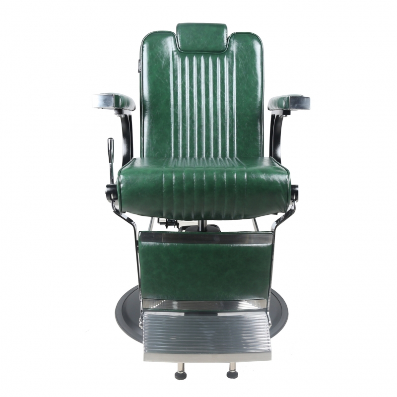 Scaun frizerie MENOSER - New York - Verde - 1