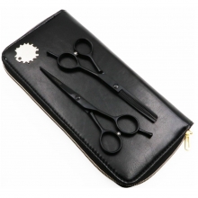 Set Foarfece de Tuns si Filat Profesionale, Sasa YTT-6.0 + Cadou Manta Tuns Barber - 5