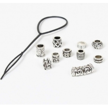 Accesorii Tip Inel Pentru Codite Impletite-10 Buc - 5