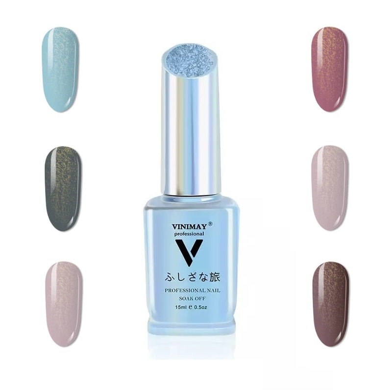 Top Coat Universal Rainbow Cat Eyes Vinimay, 15 ml - 1