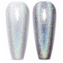 Top Coat Soak-Off cu Cristiale si Efect de Oglinda, Vinimay Disco, 15 ml - 1