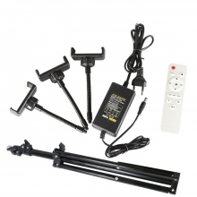 Lampa Circulara Foto LED 18 inch, Lumina Rece/Calda, Ring Light cu Trepied si Telecomanda - 3