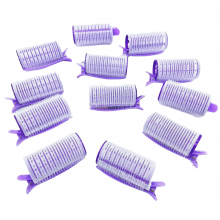Set Bigudiuri cu Arici, Autoadezive, 3 cm Diametru si Clipsuri, 12 Bucati - 3