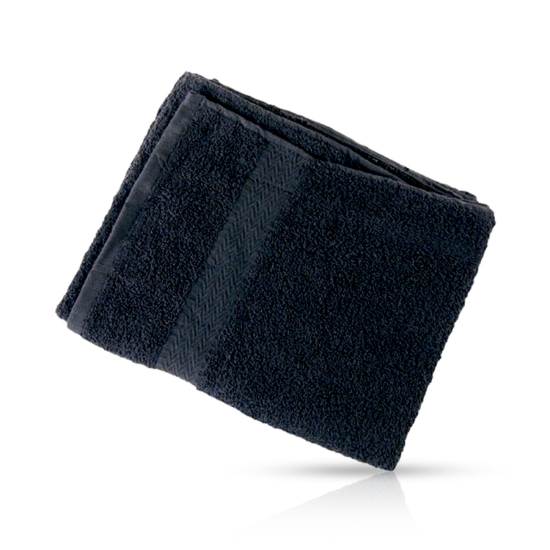 Prosop Bumbac 50x90 cm - EUROSTIL-Negru-06829/50 - 1
