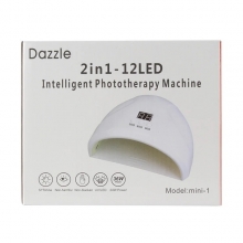 Lampa Unghii 2in1 UV/LED, 36W, Alb - 1