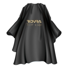 Pelerina Coafor/Frizerie - ROVRA - Neagra - 1