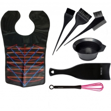 Set Kit pentru Vopsit cu Paleta Paleta Balayage Lussoni, Pelerina pentru Vopsit - 1