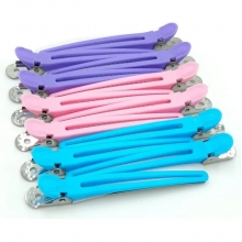Clipsuri pentru Par Metalice Colorate, Set 12 - 1