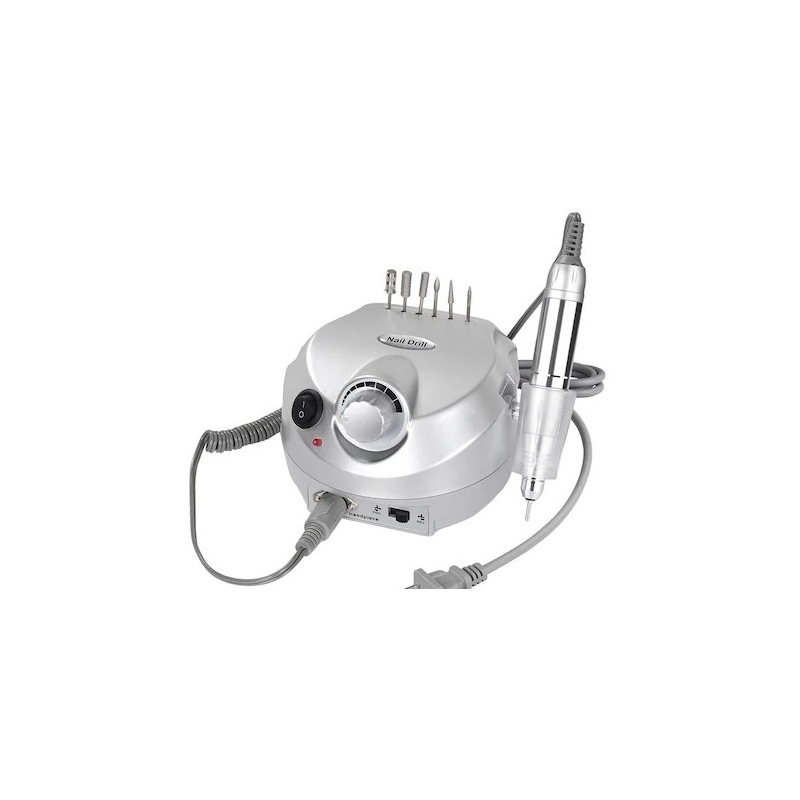 Freza Electrica pentru Unghii, Silver Mirror Diamond, 45.000RPM, 65W - 1