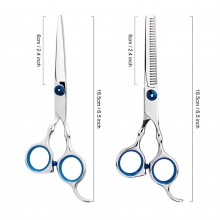 Set Foarfeci de Tuns si Filat cu Husa si Pieptene, 6 Inch