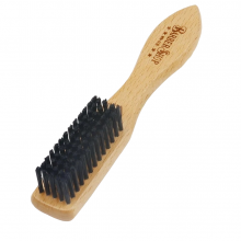 Perie Fade cu Maner de Lemn Barber