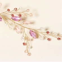 Accesoriu pentru Par Gold Crystal