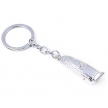 Breloc Silver Hair Clipper Charm