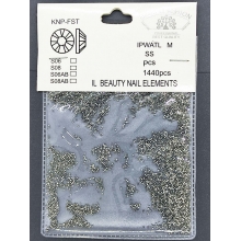 Decor Unghii, Perlute, Pachet, Silver + Clear