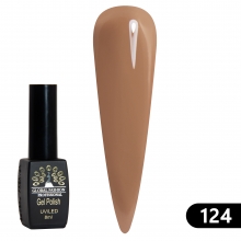 Gel Lacquer Global Fashion Black Elite 8 ml - 124