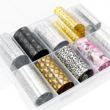 Folie de Transfer, Holografic, Set 10 buc