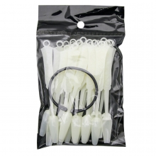 Unghii False pentru Exersat, 24 buc, Balerina, Milk