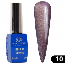 Oja Semipermanenta Rainbow Laser Cat Eyes 8 ml, 10