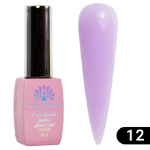 Base Coat Color French, Global Fashion, 8 ml, 12 Violet Pastel
