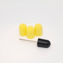 Suport + 3 Smirghel 13 x 19 mmm - 120 Set, Yellow