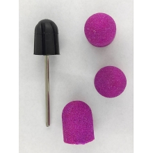 Suport + 3 Smirghel 13 x 19 mmm - 100 Set, Lilac