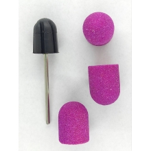 Suport + 3 Smirghel 13 x 19 mmm - 100 Set, Lilac