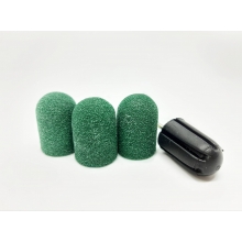 Suport + 3 Smirghel 16 x 25 mm - 100 Set, Green
