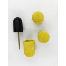 Suport + 3 Smirghel 16 x 25 mm - 80 Set, Yellow