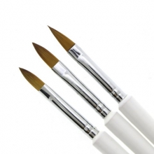 Pensule Unghii pentru Acril, Set 3 buc