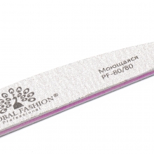 Pila Unghii, Global Fashion, Semiluna, Granulatie 80/80
