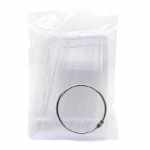 Unghii False pentru Exersat - pe Inel 50 buc - Ovale Clear