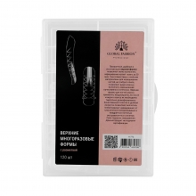 Tipsuri Reutilizabile pentru Polygel, Curba Naturala, 120 buc