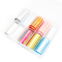 Folie de Transfer, Color Transparente, Set 10 buc