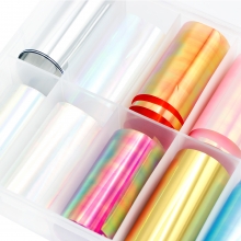 Folie de Transfer, Color Transparente, Set 10 buc