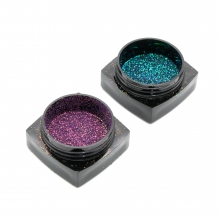 Set  6 Decoratiuni Unghii, Sclipici, Negru