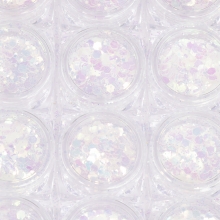 Decor Unghii, Paiete Hexagon, Set 12 buc, Mix