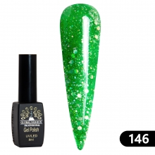Gel Lacquer Global Fashion Black Elite 8 ml - 146