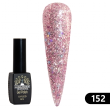 Gel Lacquer Global Fashion Black Elite 8 ml - 152