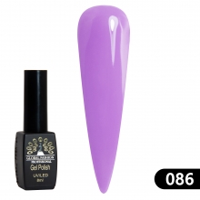 Gel Lacquer Global Fashion Black Elite 8 ml - 086