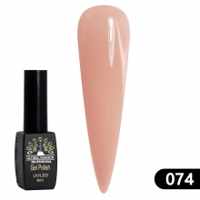 Gel Lacquer Global Fashion Black Elite 8 ml - 074